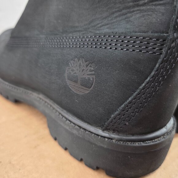 Timberland Men’s 9 M Black Leather Premium 6-Inch Waterproof 400gr Boots 10073 - Picture 10 of 16